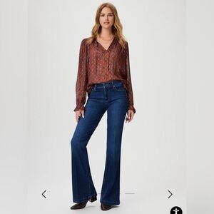 PAIGE Genevieve flare jeans size 26